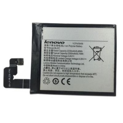 Батерии Батерии за LENOVO Оригинална батерия BL231 за LENOVO S90 / Vibe X2 2300 mAh